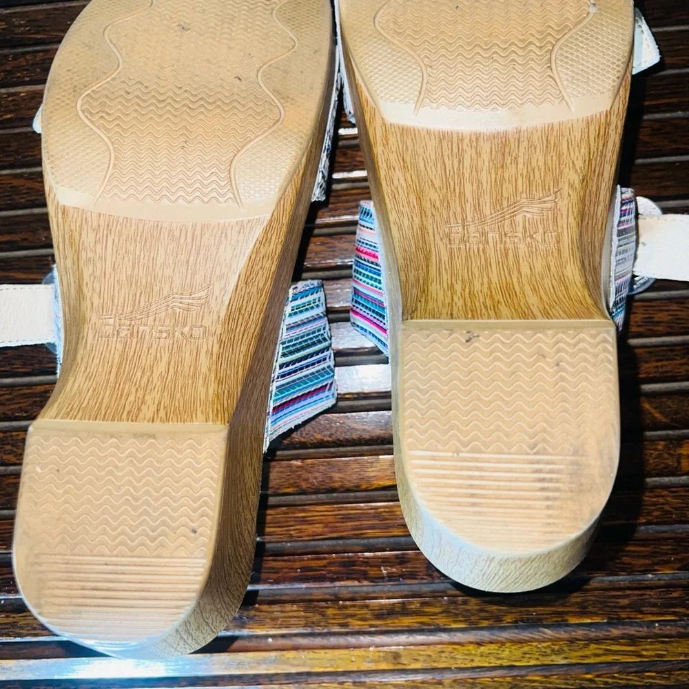 Colorful Striped‎ Women's Sandals